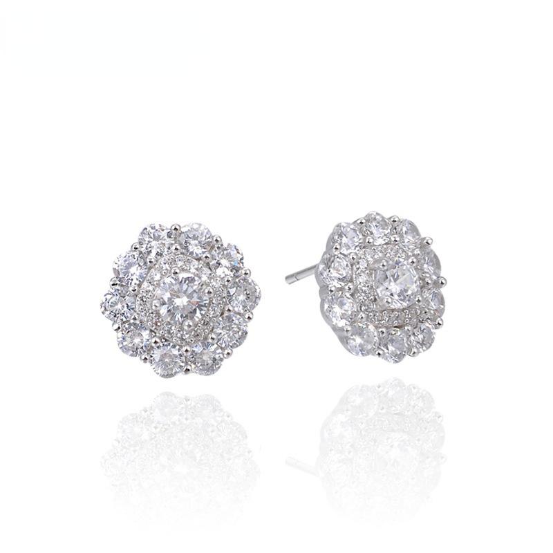 Lindon 925 Sterling Silber Ohrringe Tropfenohrringe für Frauen Hochzeit Party Geschenke