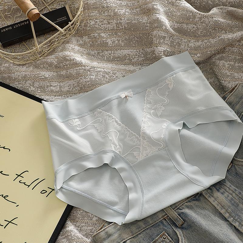 Xinjiang Cotton 7A Antibacterial Women's Pure Cotton Underwear Baby Cotton All-cotton Crotch Mid-waist Briefs