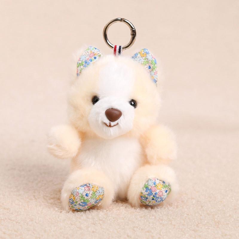 Animal Plush Keychain With Short Pile Fabric For Kids And Adults