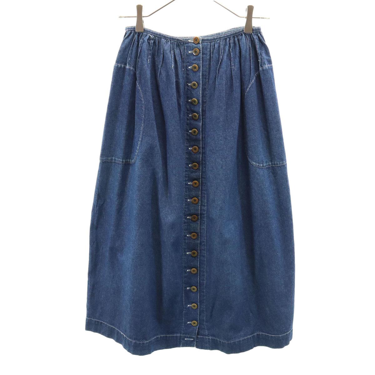 

PINK HOUSE Mimole length Denim skirt Blue Women Used
