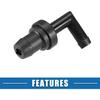 PCV-Ventil-Dichtring-Satz Abgas-Positivkurbelgehäuseentlüftungs-Fittings Nr. 1220410040 für Toyota Camry Sienna 1988-2002