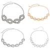 Fashionable Irregular Circle Waist Chain Necklace With Adjustable Metal Chain For Women Grunge And Steampunk Style