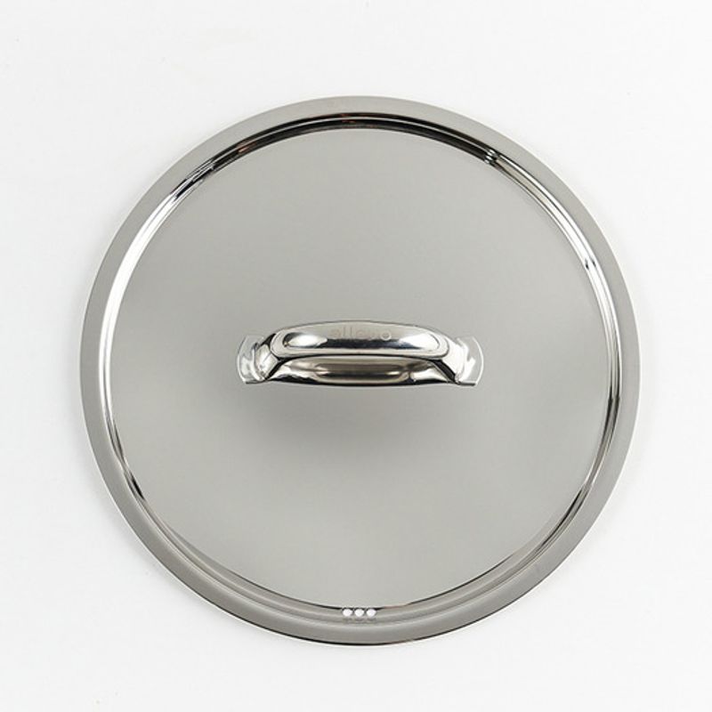 Allevo DeEdge Stainless Steel Pot Frying Pan Compatible Lid 20cm