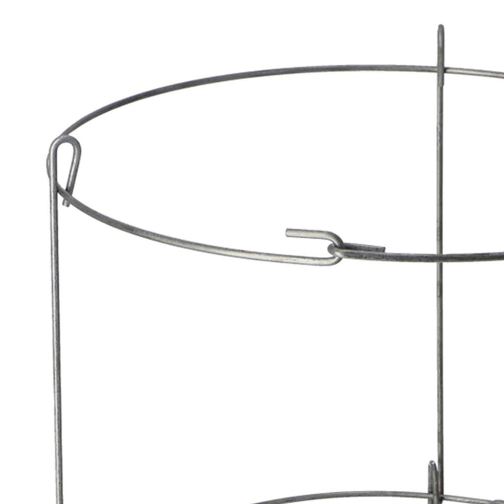 KADAX Flower Plant Support Garden Ring Steel Support