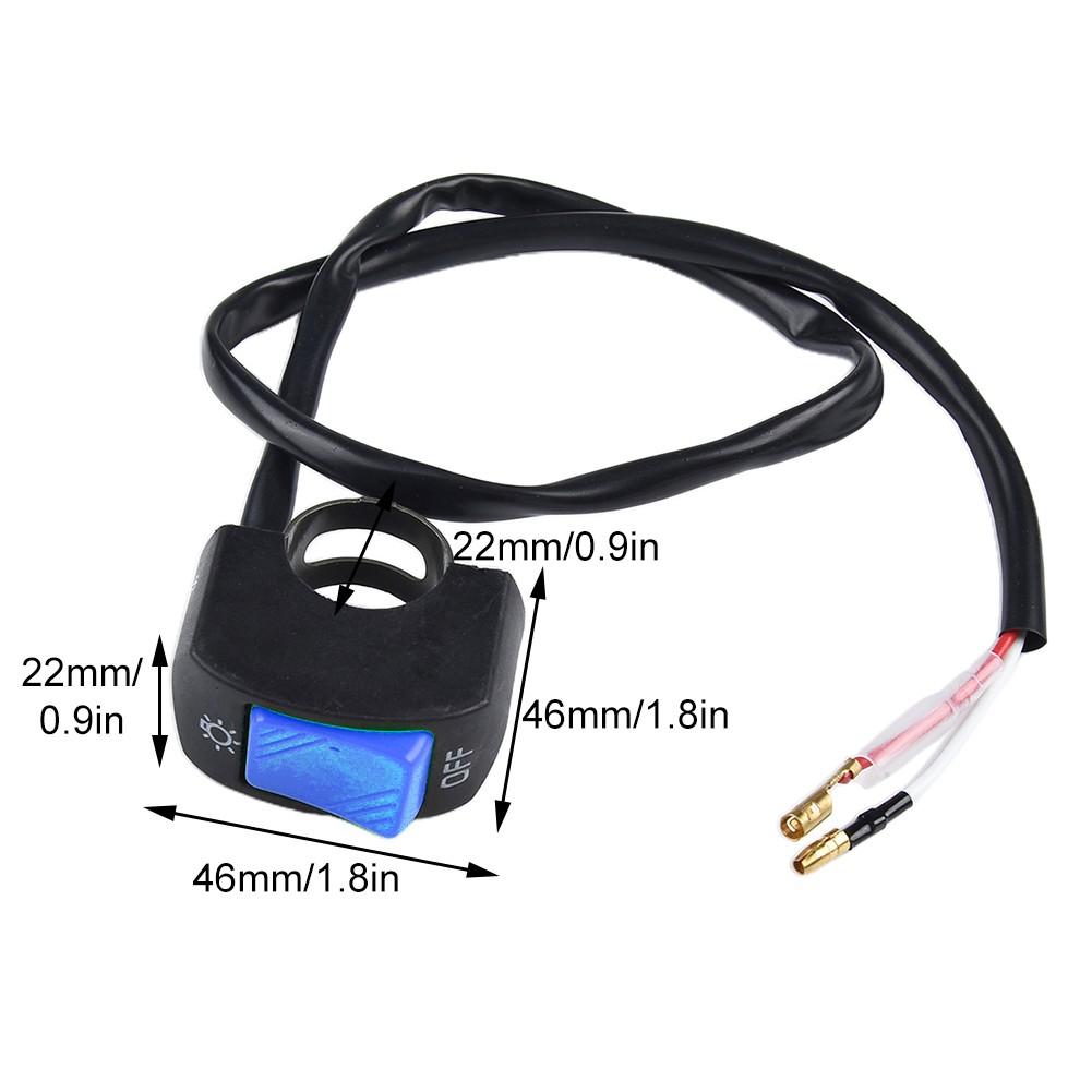 Απευθείας αντικατάσταση διακόπτη προβολέων 22 mm Εύκολη εγκατάσταση