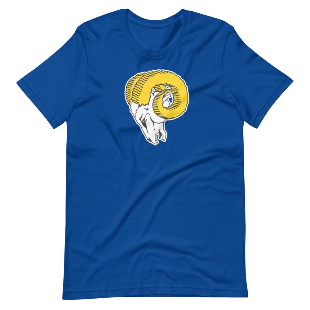 1952 LOS ANGELES RAMS ARTWORK Football Vintage Tee Shirt Unisex t-shirt Unisex T-Shirt XXXXL