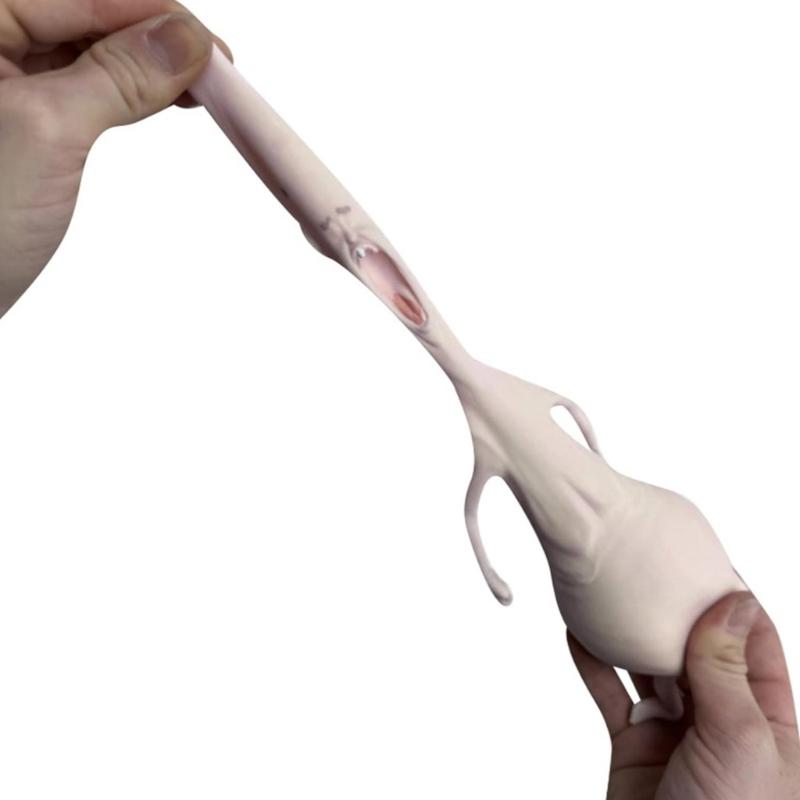 Squeezable Hilarious Stress Relief Toy Flexible Body Desk Phone Stand Soft Durable Gift For Adults Children