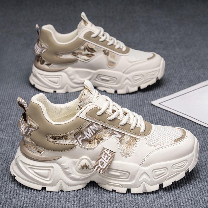 New Men's Shoes - Thick-soled Shoes, Breathable, for Sports and Casual Wear, Versatile Shoes
