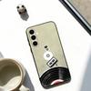 Retro Vinyl  Phone Case For Samsung Galaxy A73,A72,A71,A70,A53,A52,A51,Soft Silicone Black Cover