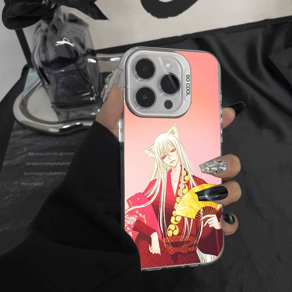 

K-Kamisama Hajimemashita Tomoe Чохол для телефону для iPhone 17,16,15,14,13,12,11,Pro,XS,Max,Plus,Mini,SE4 Білий Матовий Ударостійкий Чохол iPhone17Pro