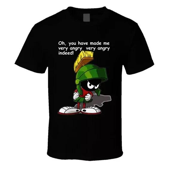 Marvin The Martian Looney Tunes Bugs Classic Cartoon Vtg Retro Graphic T-shirt XXL