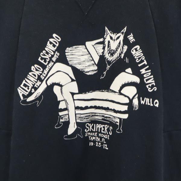 HYSTERICS made in Japan Long sleeve Dolman sleeve sweatshirt trainer Women Used