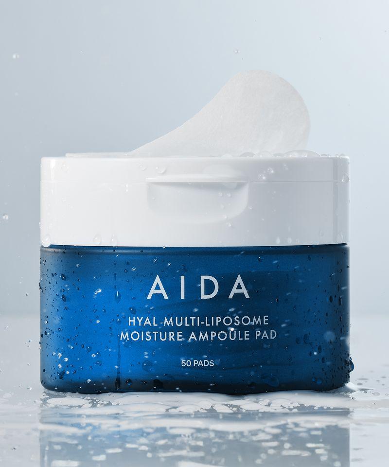 [9cm] Hyaluronic Multi-Liposome Moisture Ampoule Pad Kit