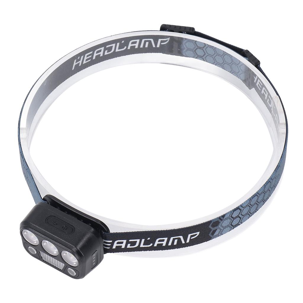 Headlamp Flashlight Angle Adjustable Ultra Bright Rechargeable Water Resistant 5 Lighting Modes Headlight for Outdoor