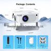 4K Ultra HD Smart Projector for Home & Business: Direct Phone Connection & Day Use