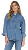 Only - Women' Denim Jacket - Onlemmie / Shirt Mb Dnm Az Noos 15324363 Light Blue Denim