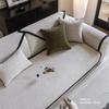 Sofa Cushion Non-Slip Universal In All Seasons French Antique Seat Cushion Retro Backrest Armrest Towel Sofa Cover Sofa Cover