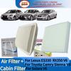 102+199 Car Cabin Air Conditioning Engine Filter For Lexus ES330 RX350 Toyota Camry Sienna Solara 17801-0H010 87139-47010