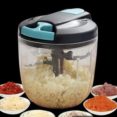 [YoungsVille] Mini Grönsakshackare Kvarn 900ml Mångsidig Slicer