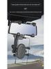 360° Multi-function AR Car Rearview Mirror Phone Holder - Unobstructed View