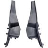 Front Windshield Wrap Corner Trim Trim Engine Hood Hinge Cover Rubber Fit for CR-V 2018 2019 2020 2021 2022(2PCS)