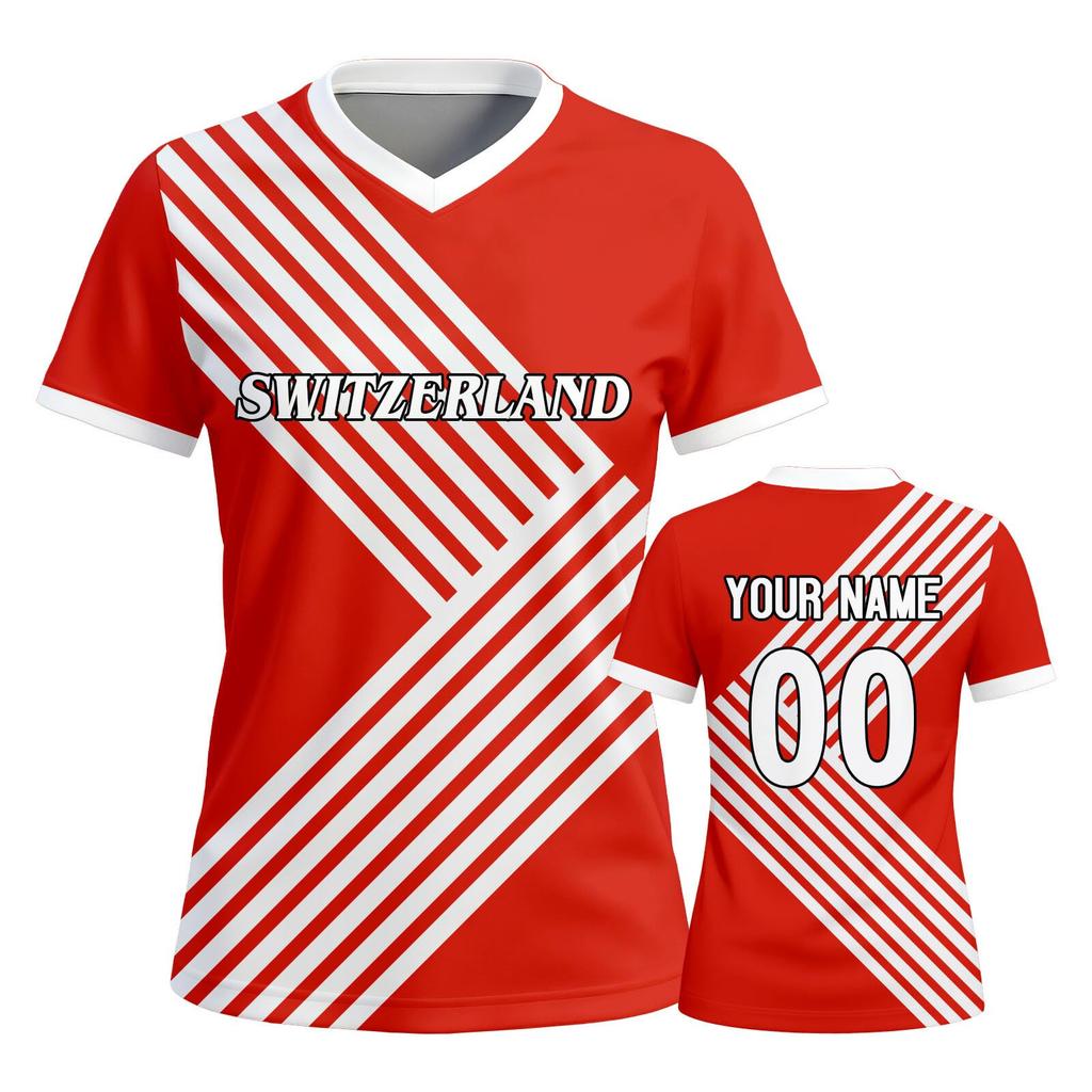 Women's Custom Soccer , Personalized Sports Top for Day, Short Sleeve Athletic Wear