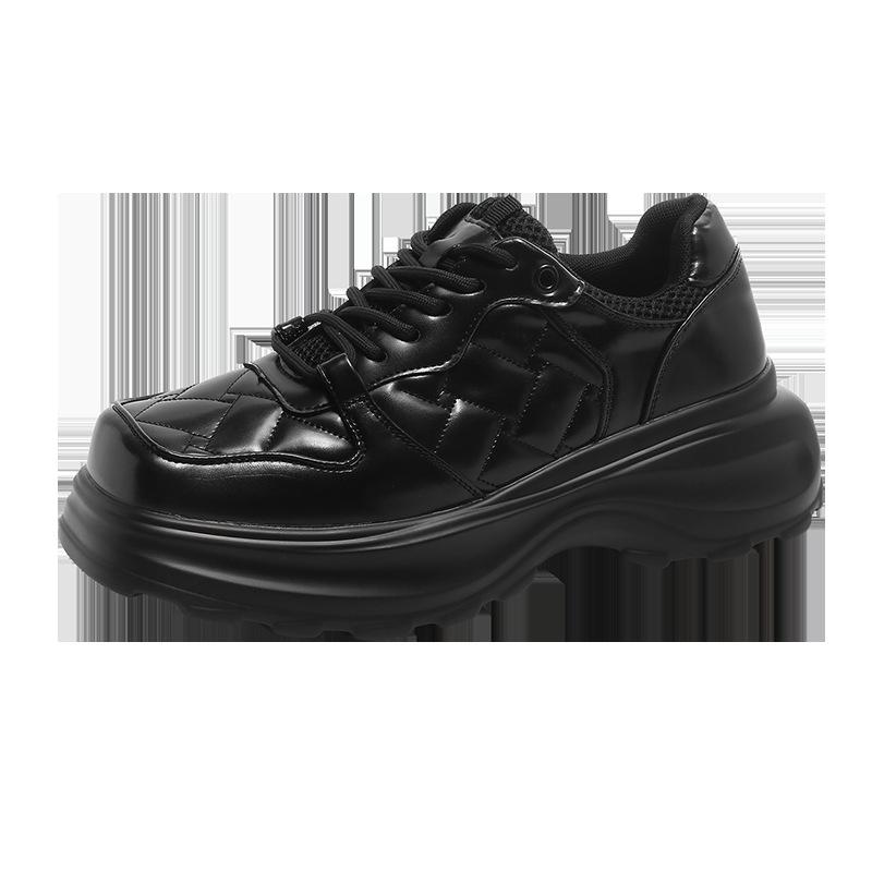 

Paris Darth Vader men s shoes trend 2025 niche square head dad shoes men s versatile casual sports shoes 3312-J 38 чёрный