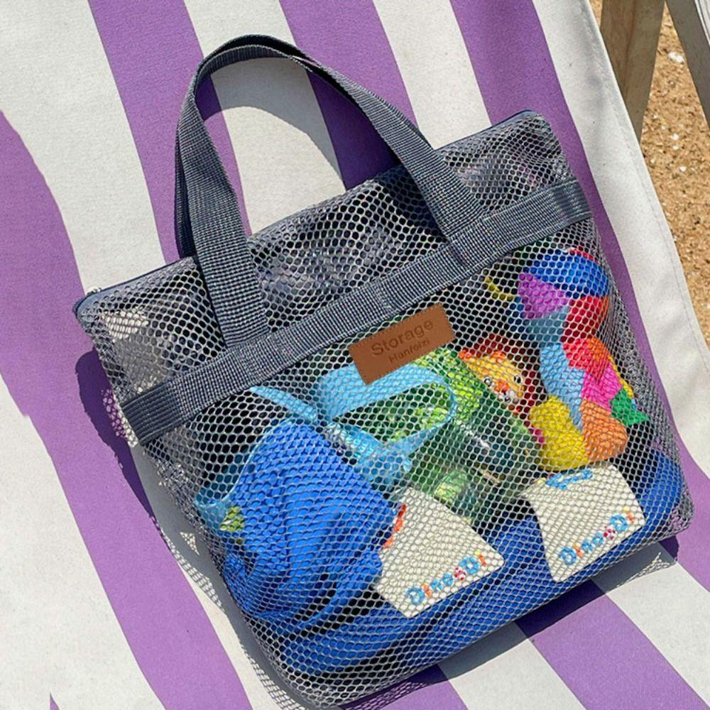 Transparent Swimming Storage Pouch Large Capacity Travel Wash Bag  Water-Sprinkling Festival