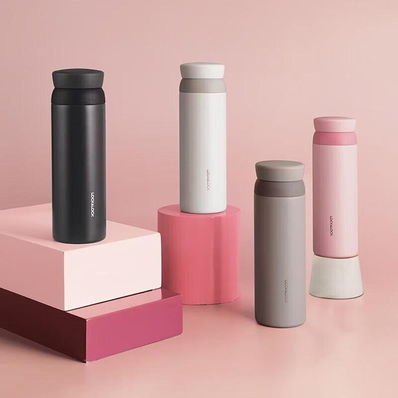 LOCK&LOCK 350ml 316 Stainless Steel Portable Insulated Bottle