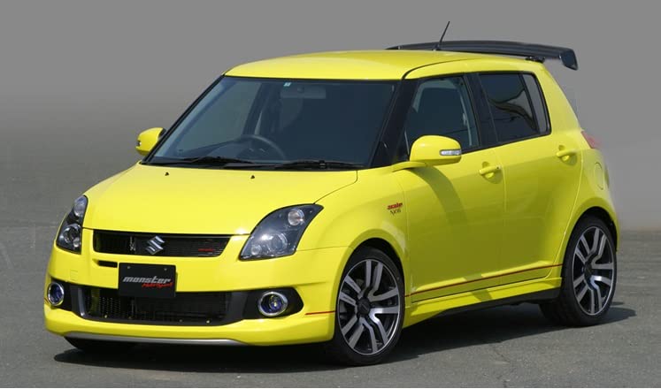 MONSTER SPORT Footrest for Swift Sport Manual Cover, Silver, [ZC31S] Transmission, 841501-4650M