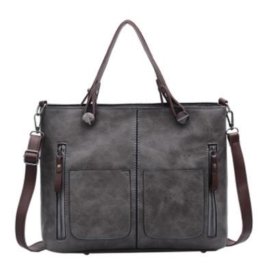 Fashion Famous Brand Luxury Handbags Women Bags Designer Double Pocket Vintage Handbag Casual Messenger Bag Large Capacity Shoulder Bags Tote