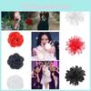 Stylish Jisoo Inspired Handheld Rose Ring Flower Decoration For Young Adults