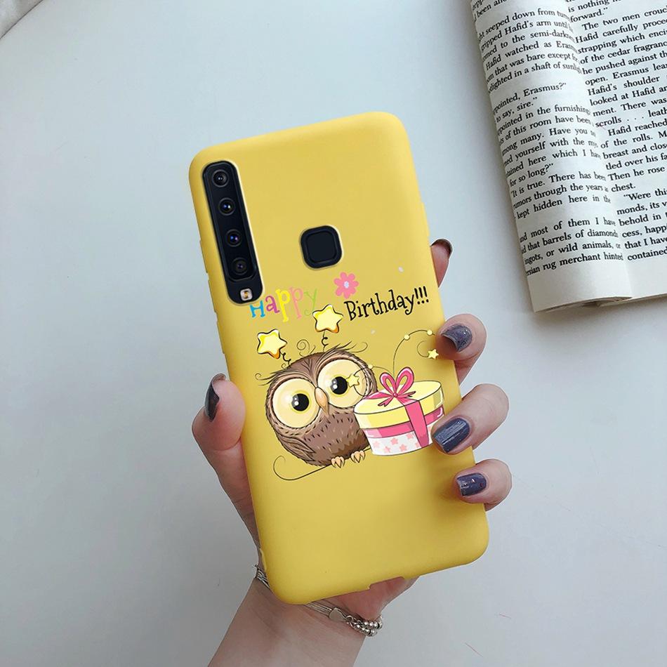 Flower Phone Case For Samsung A9 2018 A920 SM-A920F Back Cover Silicone Painted Soft Fundas for Samsung Galaxy A9 A 9 2018 Cases