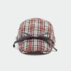 Bow Tie, Plaid, Forward Hat, Female, Sweet, Thin, Reverse Beret, Duckbill Hat