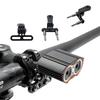Supporto per Manubrio Faro Bicicletta Lega di Alluminio Clip Supporto Luce Anteriore Ciclismo Connettore Supporto Fotocamera Portapacchi Lampada