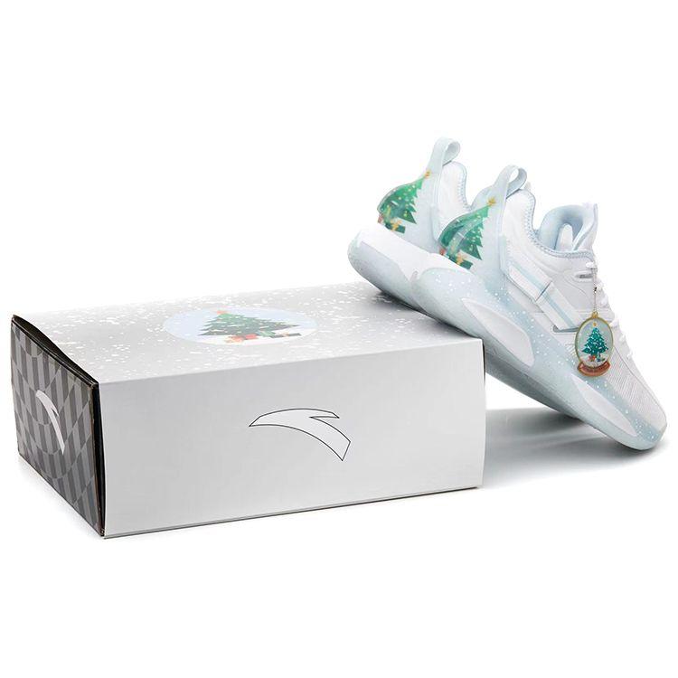 Anta GH3 Hayward Nitrogen Technology Low-Top Basketball Shoes Men sneakers White Blue 112211103-5(S-BOX)