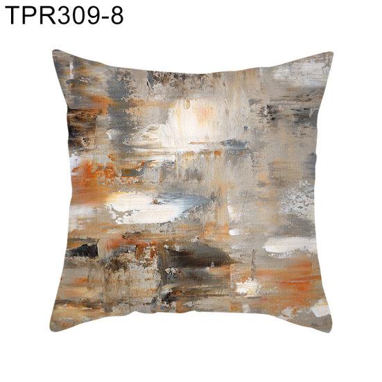 Husă de pernă cu imprimeu geometric abstract pentru canapea pentru acasă