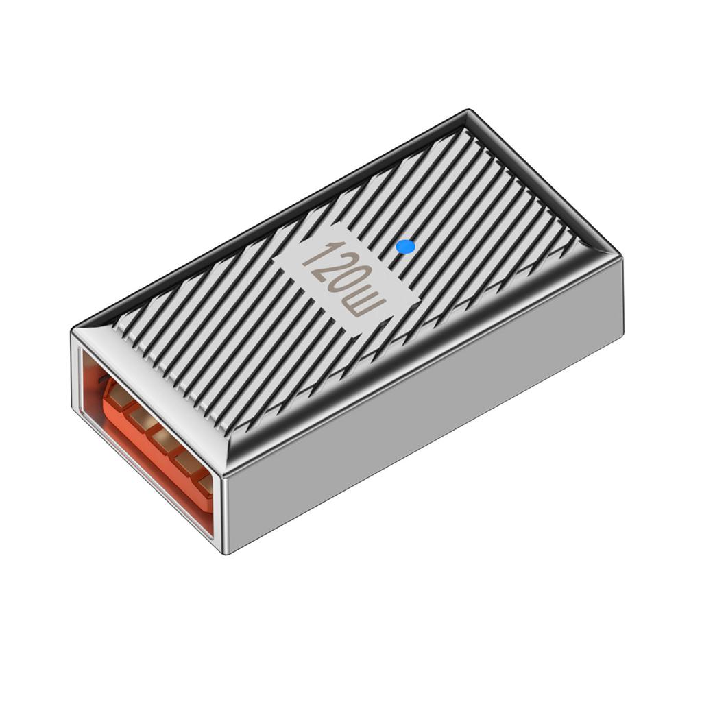 USB to USB C Adapter Type C Male to USB 3.0 Female Converter USB Female Charging Adapter 10Gbps 120W 6A for Laptop Phone