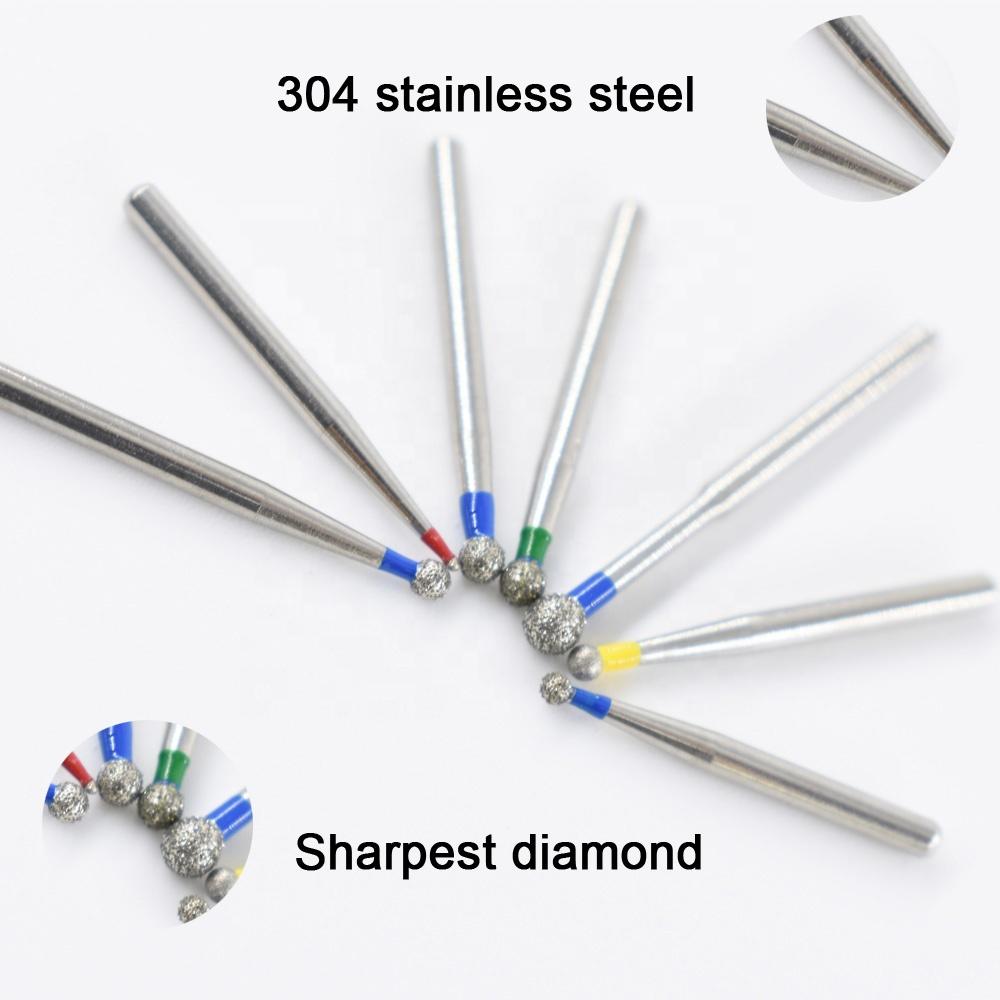 Dental Drills Fg Dia 1.6Mm 5Pcs/Pack High Speed Handpiece Diamond Bur All Series Teeth Whitening Dentistry Materials Supply