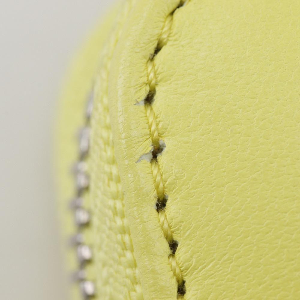 LOUIS VUITTON Zippy wallet Purse M83104 Kussan Smiley Yellow yellow lambskin Women Used