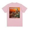Sometimes I Do Give A Fu Funny Cat Printed Summer Tshirt Casual Women Short Sleeve Round Neck Women Tshirt Clothing
