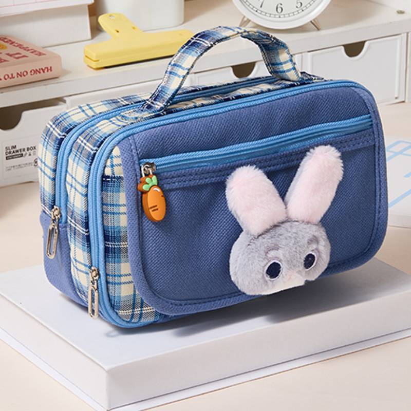 Zootopia Pencil Case With Polyester Material For Kids And Students
