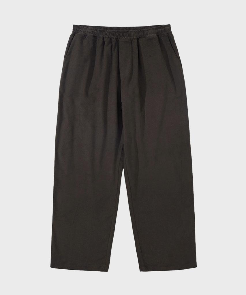 TY Office Casual Corduroy Elastic Pants, Dark Brown