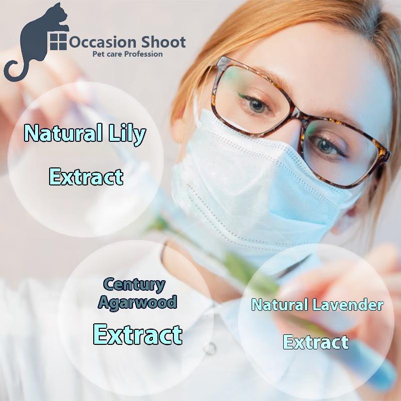 Dog & Cat 100ML Calming Supplements - For Anxiety Relief, Motion Sickness Prevention, Vomiting Control, and Fast-Acting Relaxation