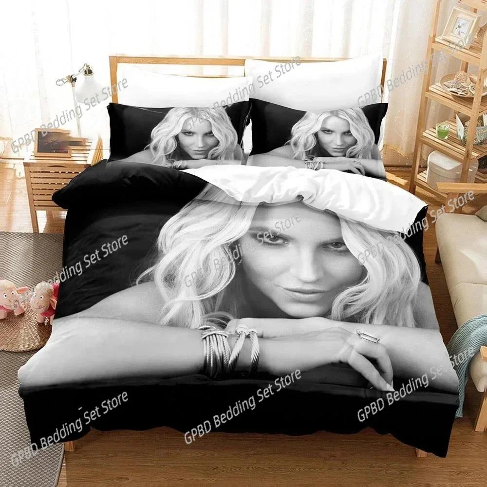 Stampa 3D Britney Spears 3D NUOVO Copripiumino Federa Set Biancheria da Letto Adulto Ragazzo Ragazza Decorazione Camera da Letto Bambini Singolo Matrimoniale Grande