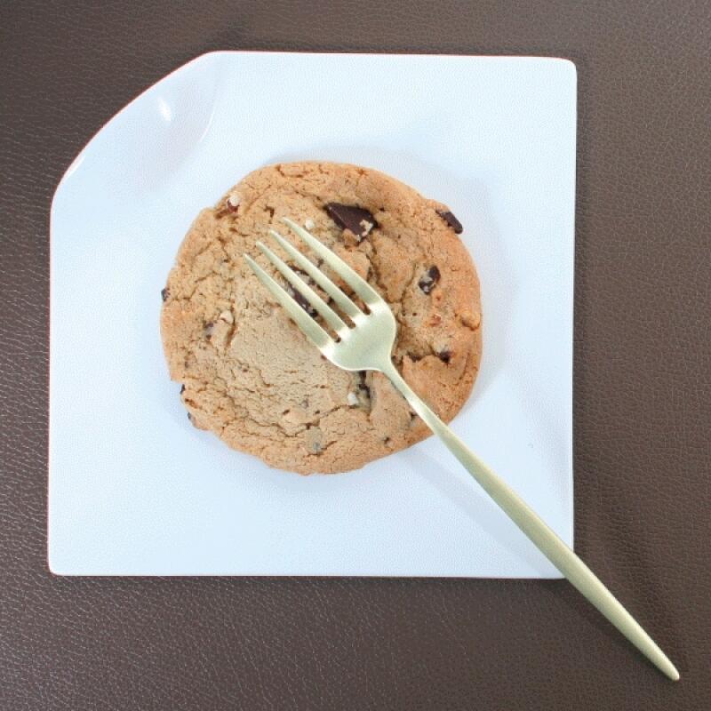 

[Bello] Spirit Titanium Champagne Dessert Fork/Matte