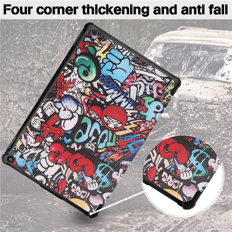 Amazon Fire Max 11 2023 / Kindle Fire Max 11 / Amazon Fire HD10 2019 2021 2023 / HD8 2018 2020 2022 Tablet-Hülle mit KST-Ständer