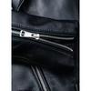 New Men's PU Leather Bike Jacket Slim Lapel Zipper Jacket Autumn Trend Men's Leather Jacket