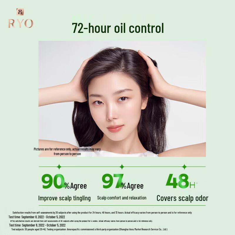 Ryo Green Refreshing Oil Control Shampoo