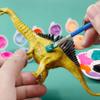 Cartoon Dinosaur DIY Painting Animal Dinosaur Doll Hand-made Graffiti Dinosaur  Art Supplies